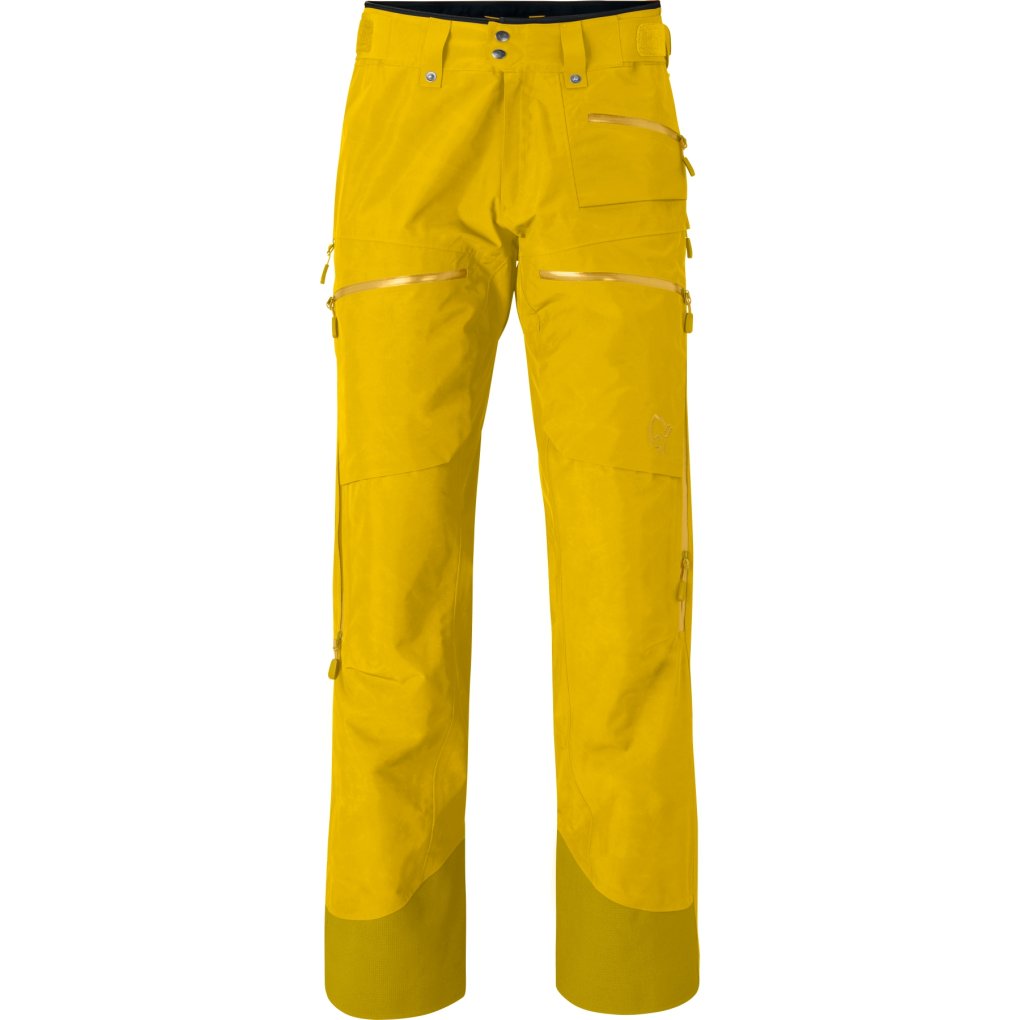 Norrona lofoten Gore-Tex insulated Pants Men - Golden Palm