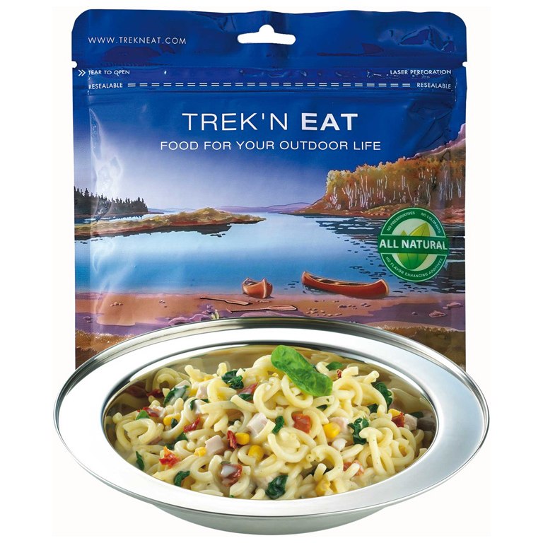 Trek'N Eat Creamy Pasta with Chicken and Spinach