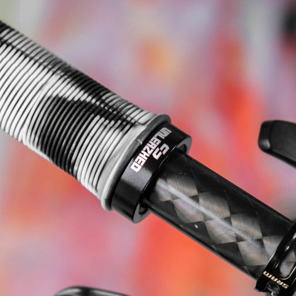 Unleazhed G1 MTB Grips - Gray/Black