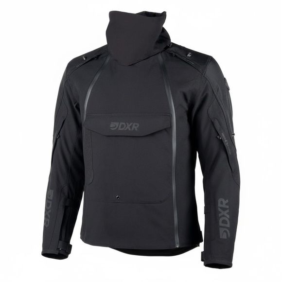 DXR Motorcycle Jacket D-TEX - BlackRef: DXR1044
