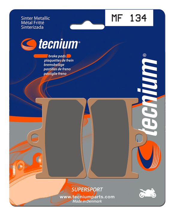 Tecnium Performance sintered metal brake pads - MF134Ref: TE00785A / 1022726