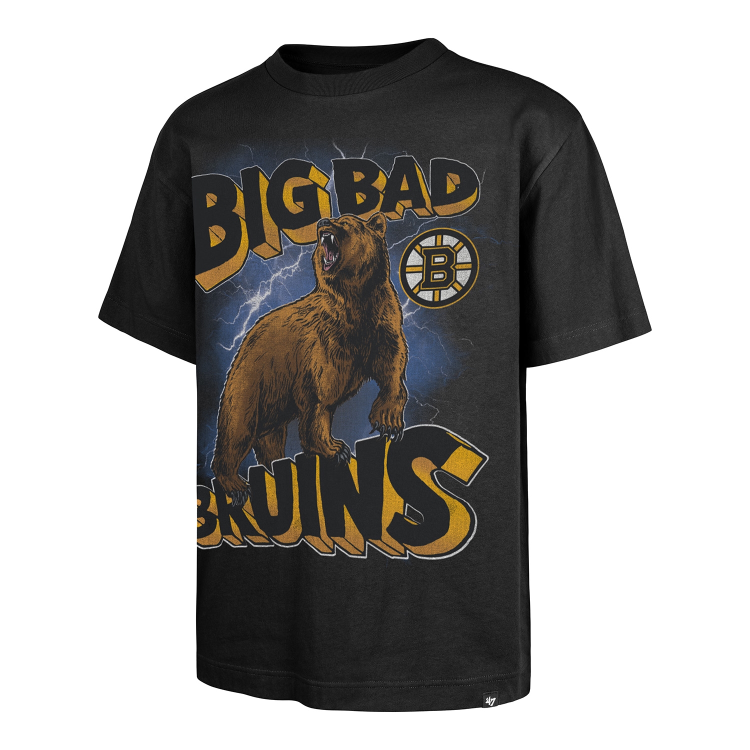 Boston Bruins Flint Sigma '47 Foundation NHL T-Shirt Black