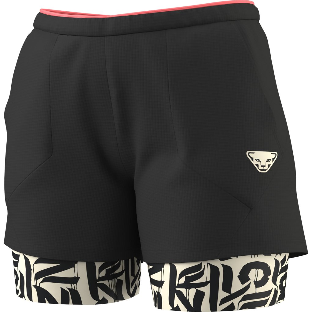 Dynafit Trail 2in1 Shorts Women - Black Out Overcast