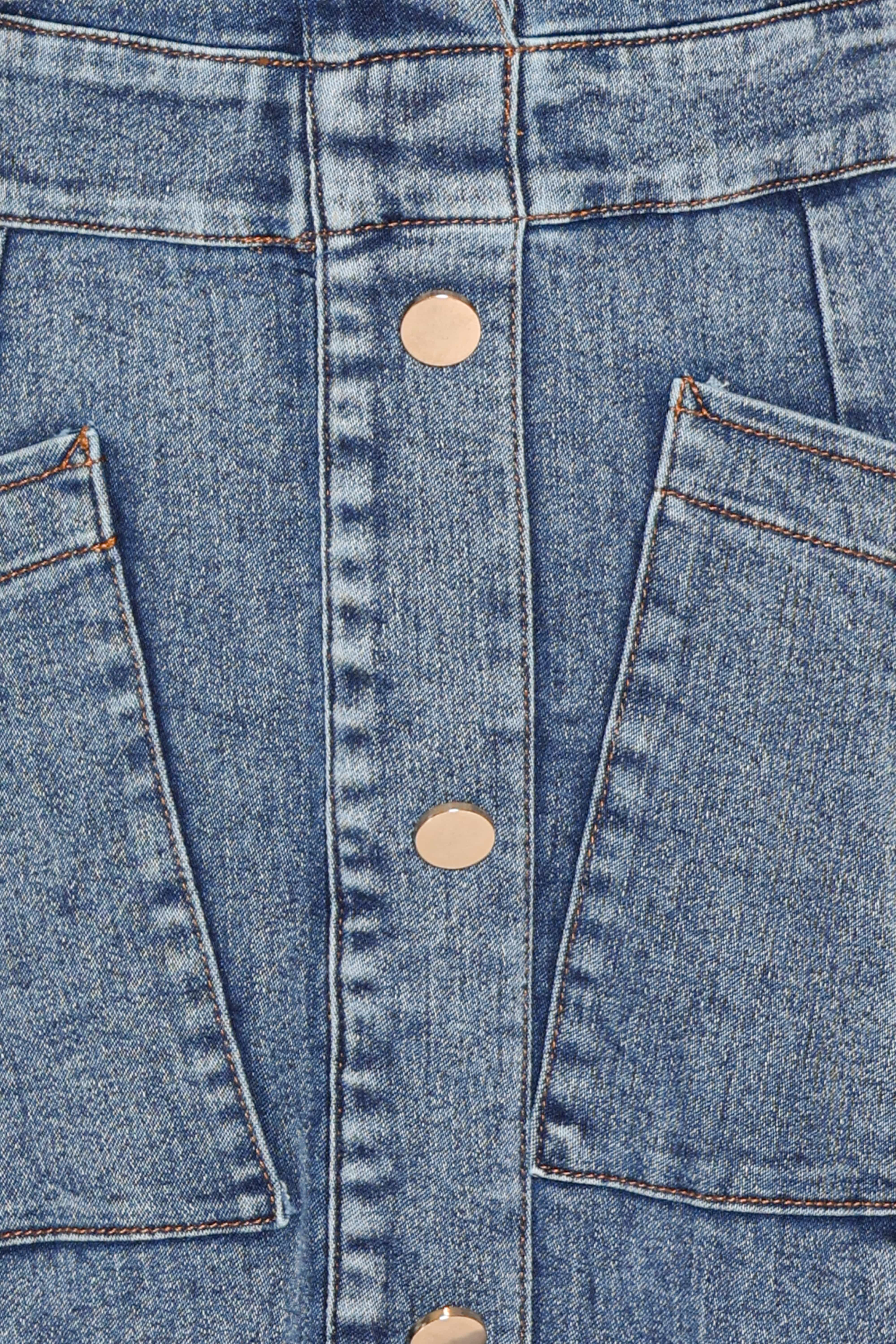 Jye Maxi Dress - Med Denim