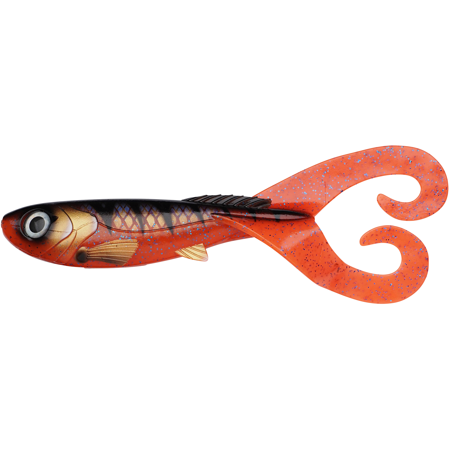 Abu Garcia Beast Twintail (Red Tiger)