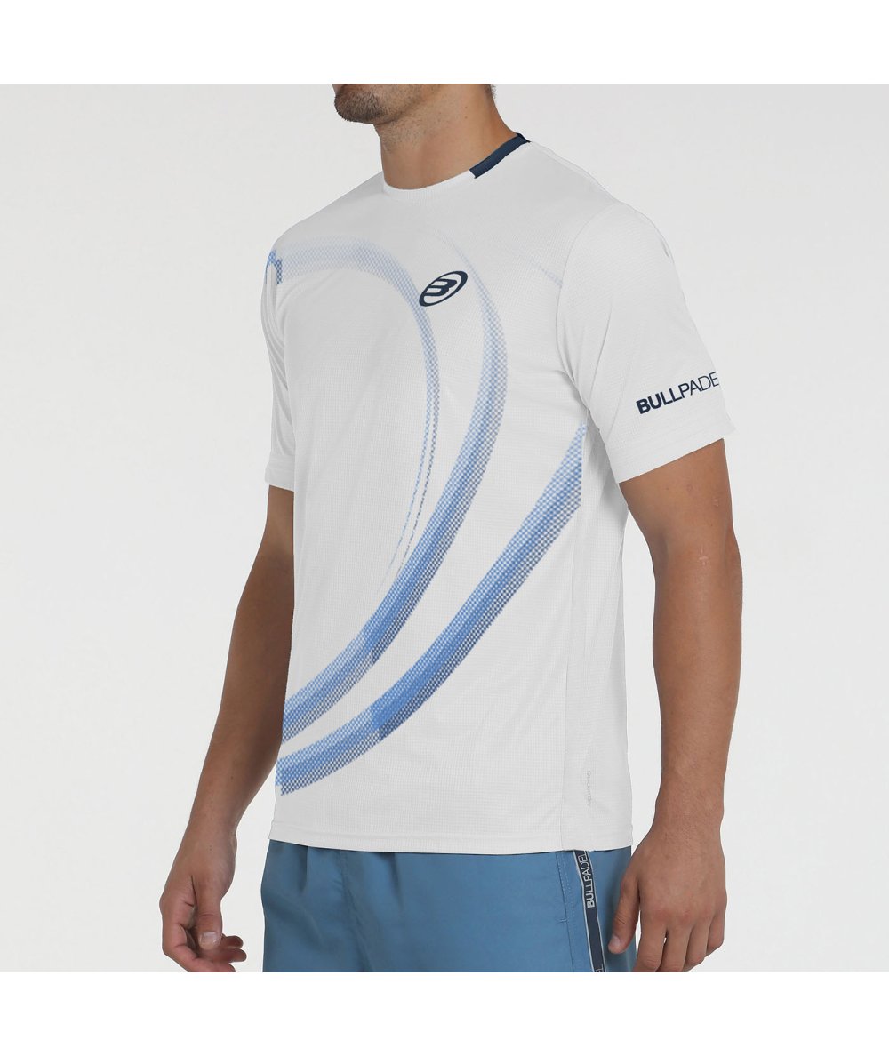 T-SHIRT BULLPADEL BEQUE WHITE