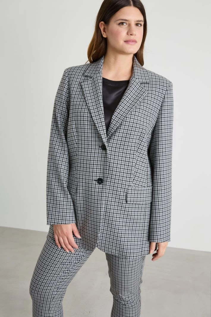 Canvas blazer - GREY