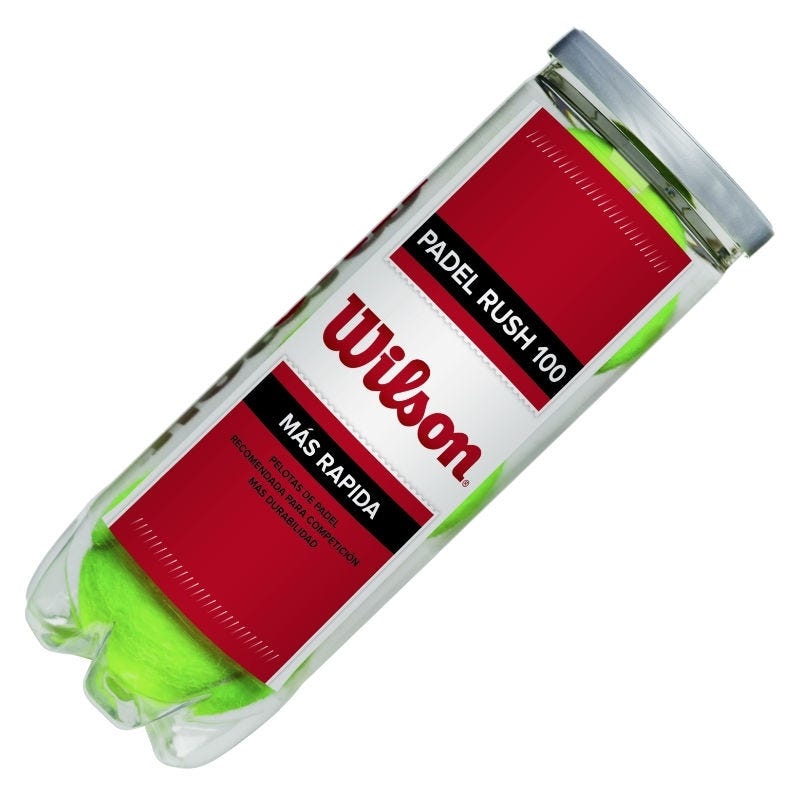 WILSON BALL CAN WILSON PADEL RUSH 100 WRT136500