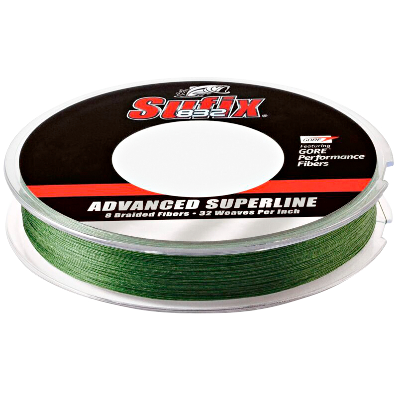 Sufix 832 Advanced Superline® (Lo-Vis Green, 250m)
