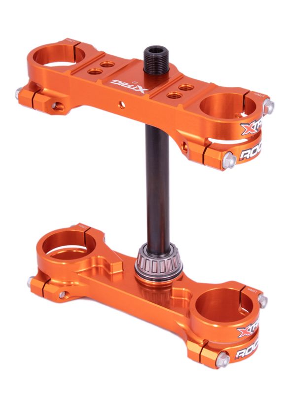 Xtrig ROCS Tech Offset triple clamps 22 mm - orangeRef: XT00002A / 1105920