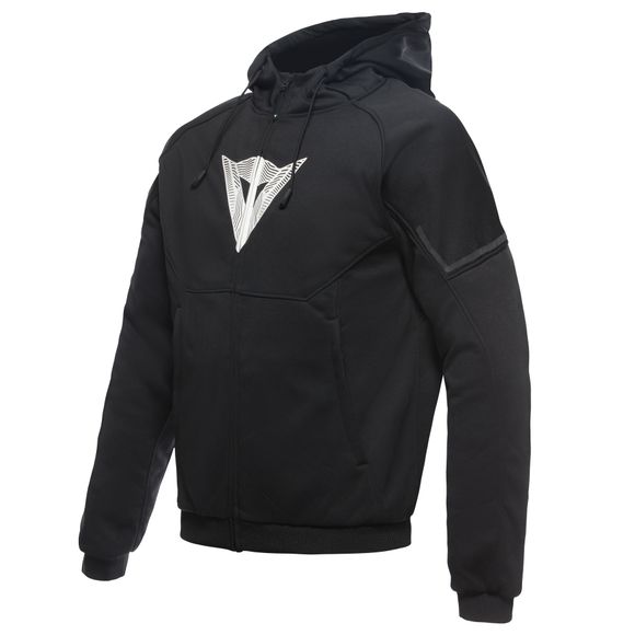 Dainese DAEMON-X SAFETY motorcycle sweatshirt - Black / WhiteRef: DN2067