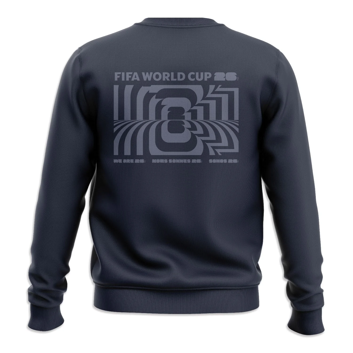 2026 Soccer Fan Collection Amplified Navy Crew Sweatshirt - Unisex