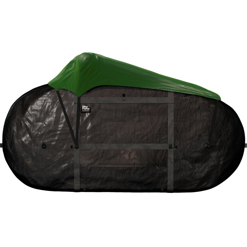 BikeParka RoughSac Hood Overlay - Forestgreen - 260x130cm