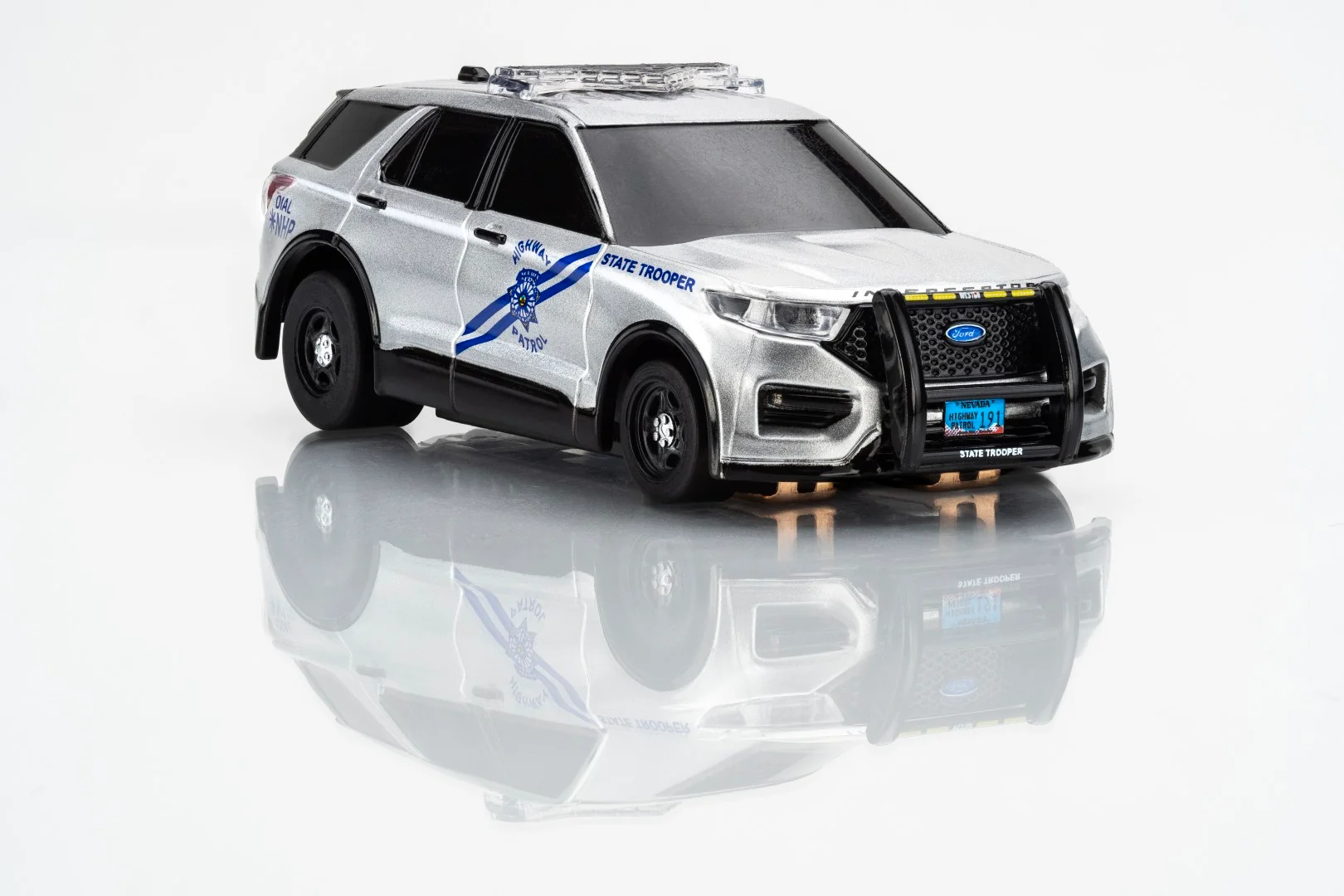 Police Interceptor with LED Flashing Lights AFX 22105