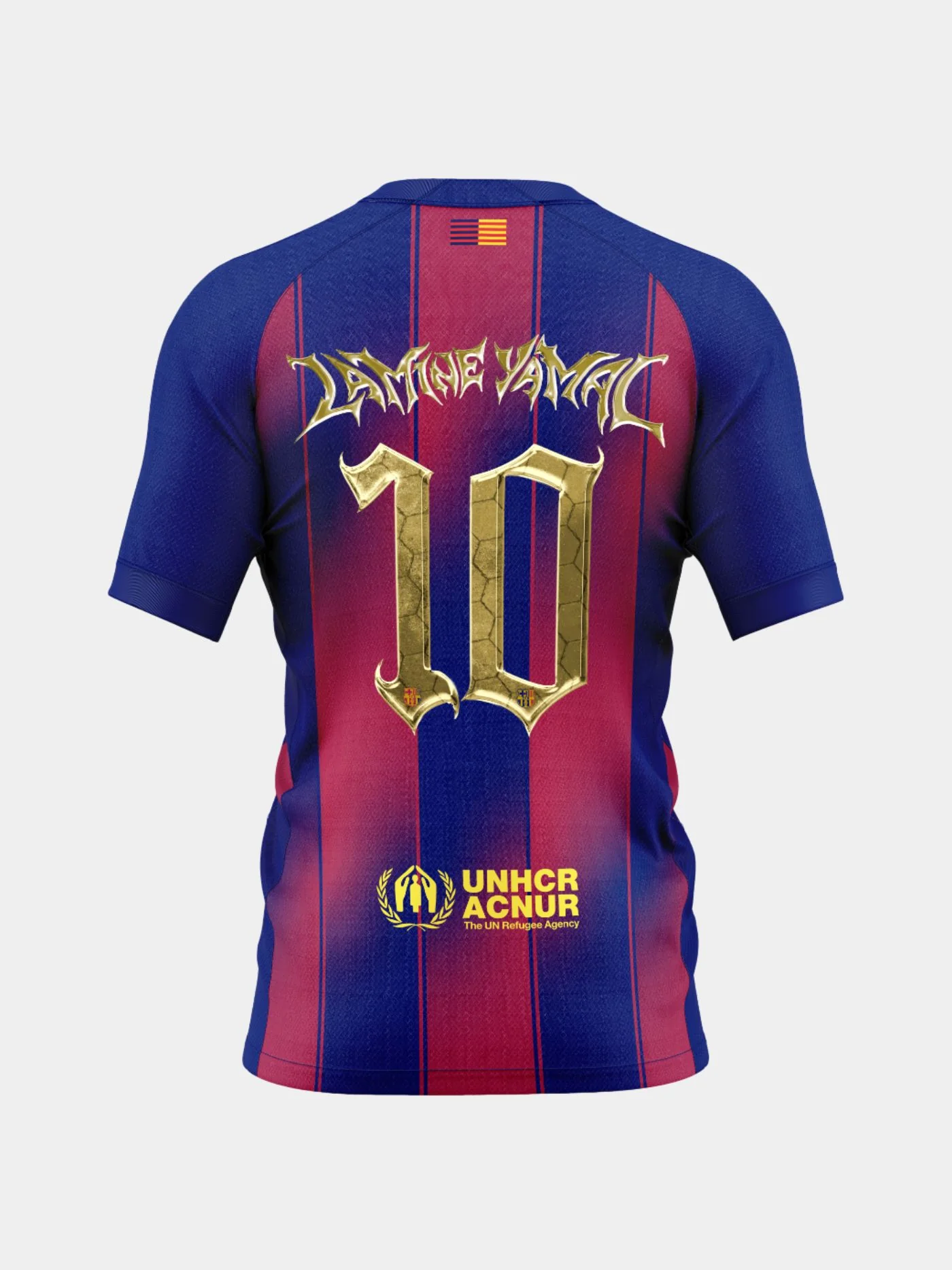 Women’S Shirt Lamine Yamal 2025 Fc Barcelona – Kopa Trophy Edition