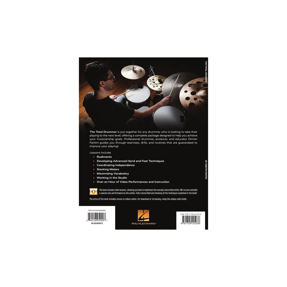 Hal Leonard The Total Drummer – Thomann Ireland