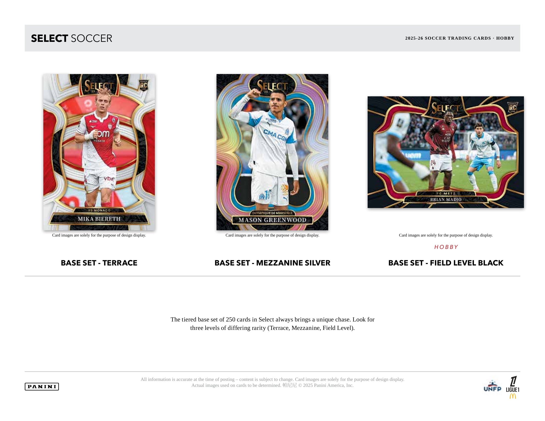 2025/26 Panini Select Ligue 1 Football H2 Box