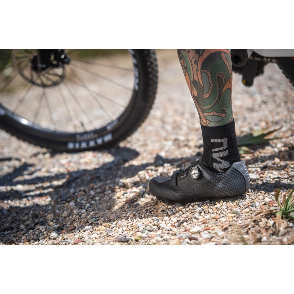 Northwave Extreme Air Mid Socks - black/grey 07