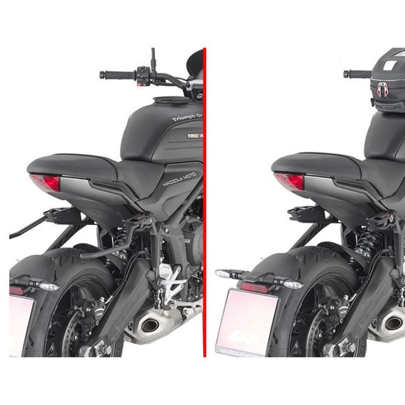 Givi Remove-X Saddlebag SpacersTRIUMPH 660 TRIDENT 660 - 2021 - 2025Ref: TR6419