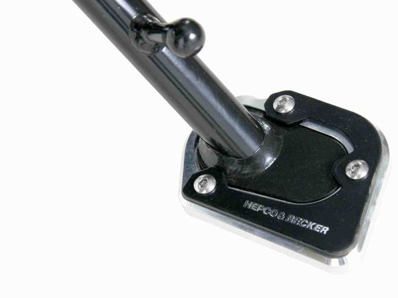 Hepco & Becker side stand extension - black/silverBMW 1250 R 1250 GS ABS (0D91) - 2019 - 2023Ref: Hbe04584A / 42116514 00 91