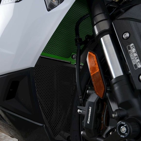 Protection de radiateur R&G Racing Grille collecteur noirKAWASAKI 1000 NINJA 1000 SX (ZX1002K) - 2020 - 2023Ref : RGR01480A / 1095993001