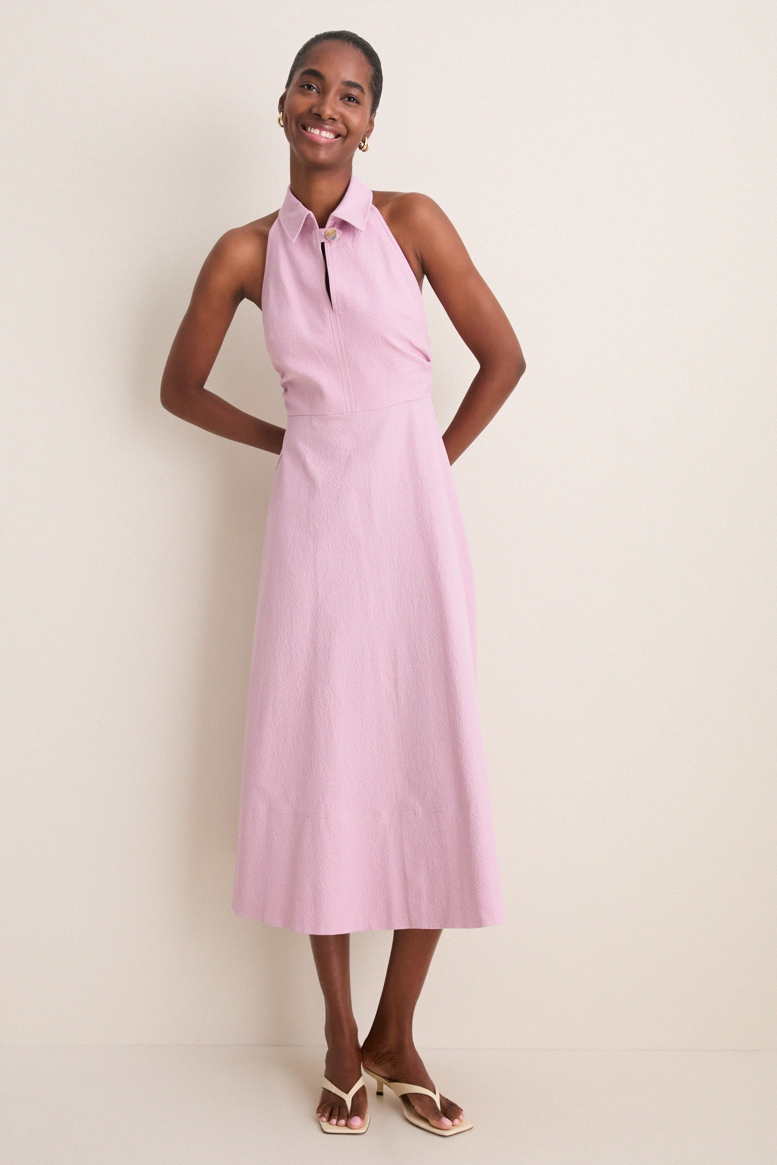 Pale Orchid Haze Mackey Dress