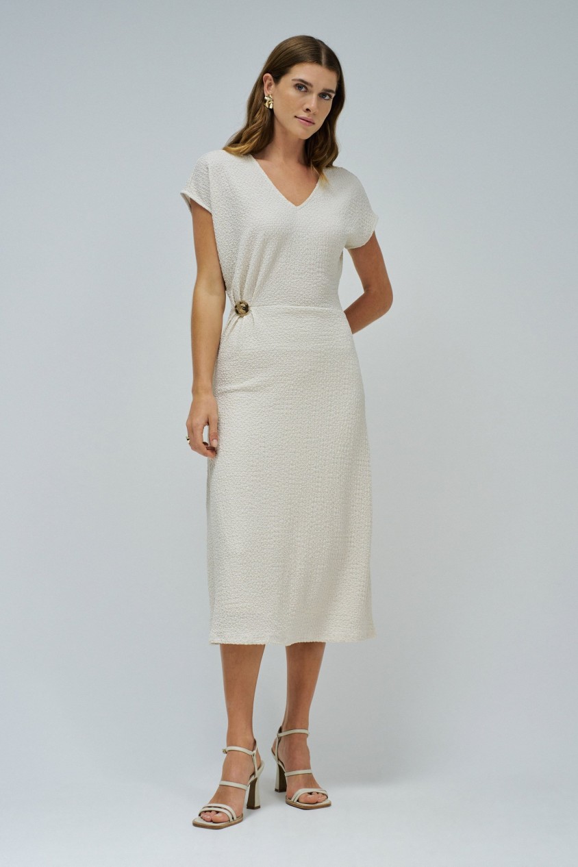 DRESS WITH TEXTURE