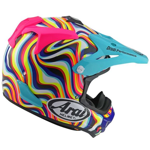 Casque cross Arai MX-V EVO STREAM 2026 - RoseRef : AI0652
