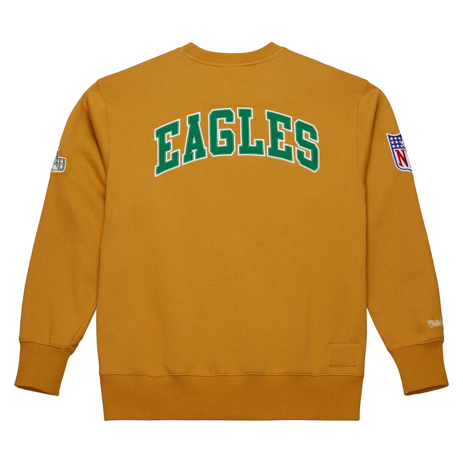 Philadelphia Eagles Mitchell & Ness NFL Dusted Crew Pullover
