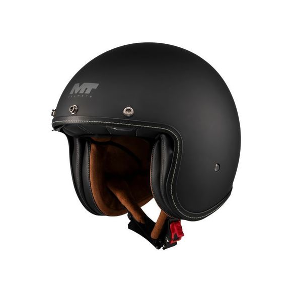 Jet helmet MT HELMETS LE MANS 2 SV S - PURE - BlackRef: MTH0204