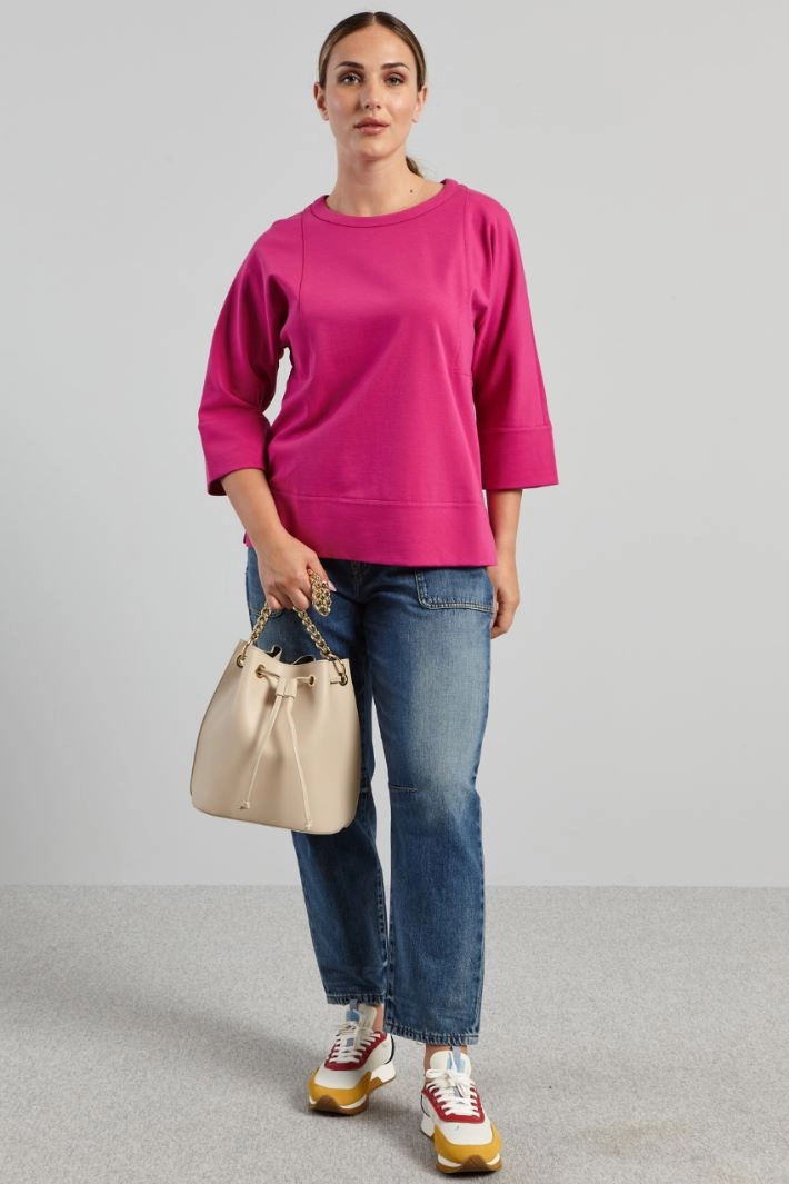 Pure cotton jeans - DENIM BLUE