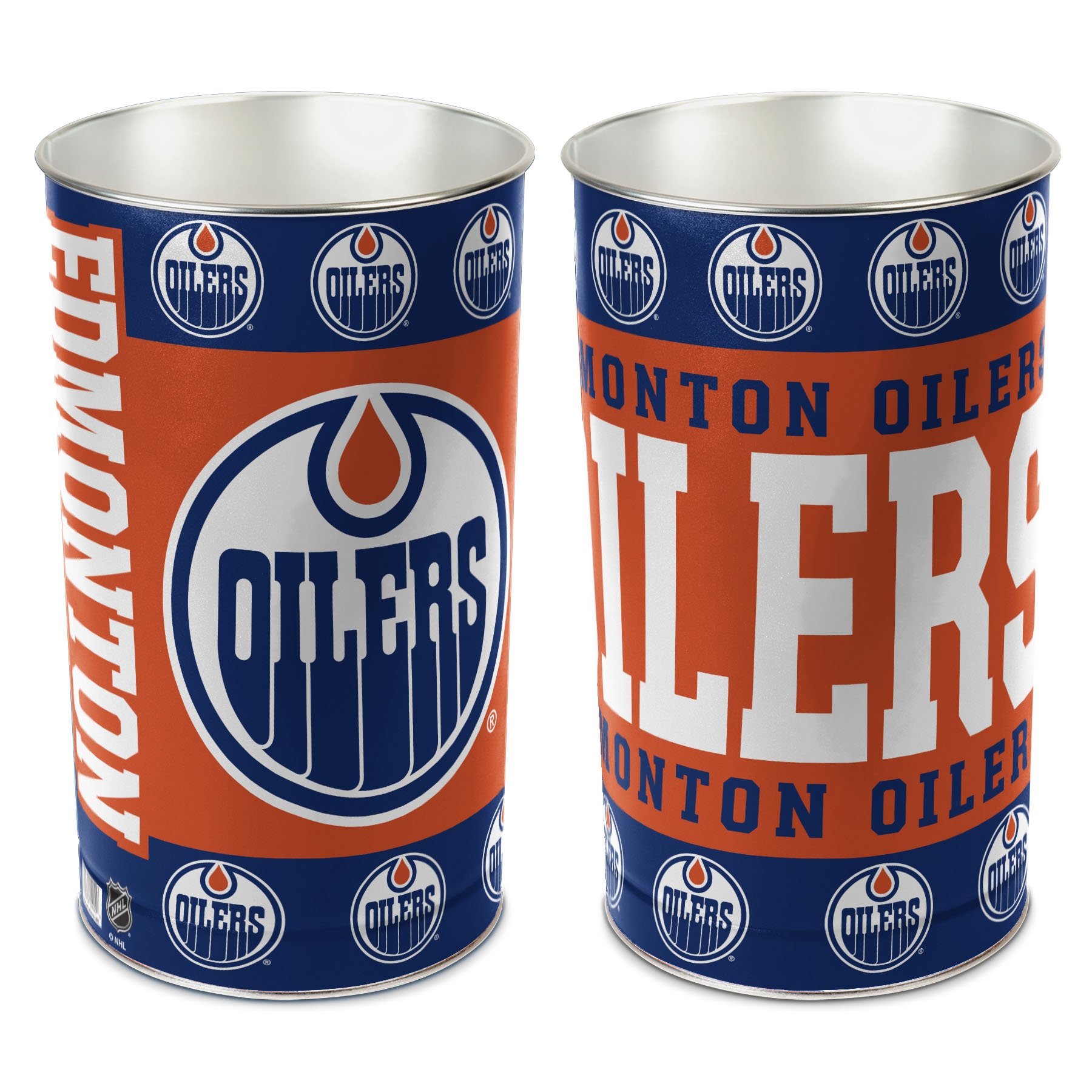 Edmonton Oilers Hockey NHL Wastebasket
