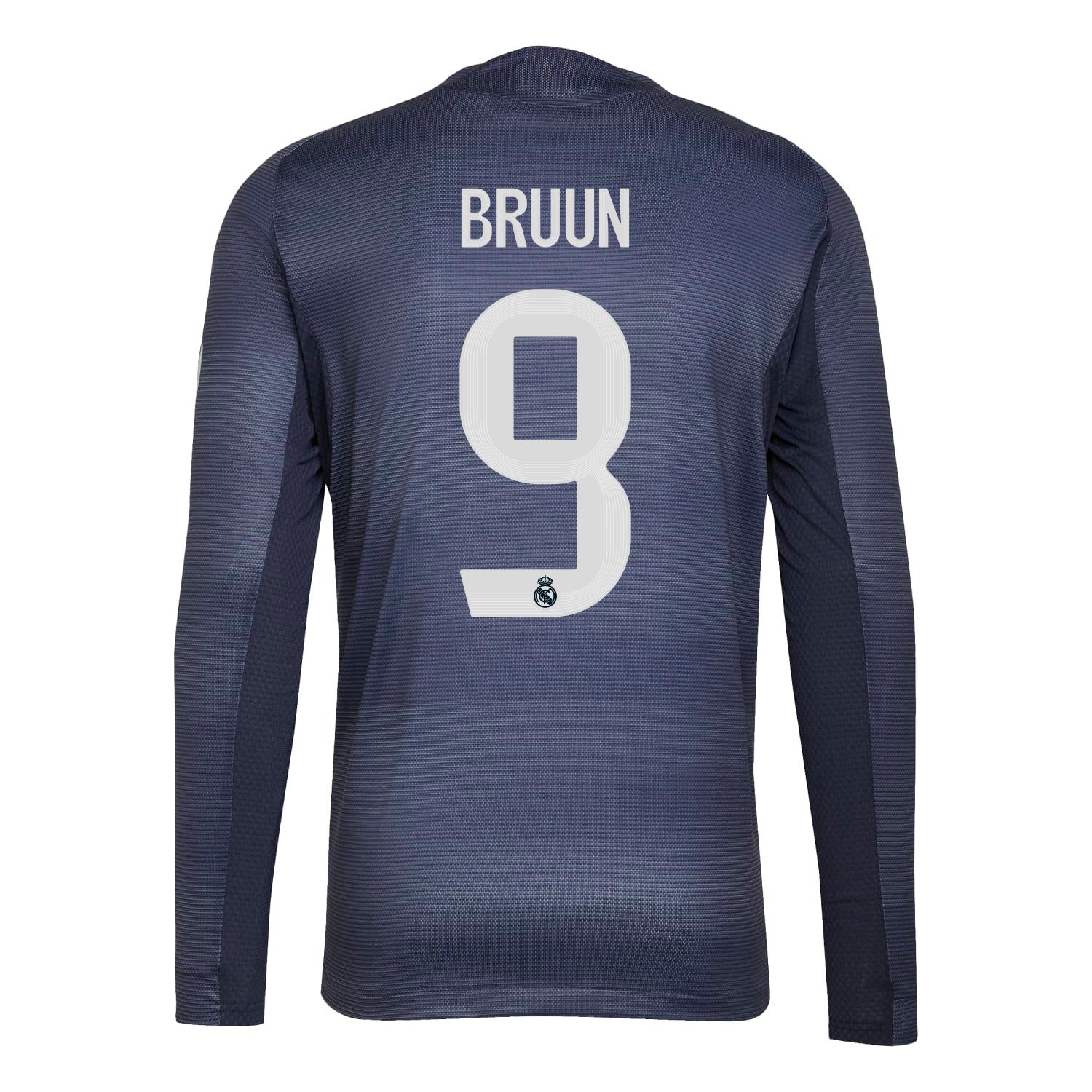 Mens Away Long Sleeve Authentic Shirt 25/26 Navy