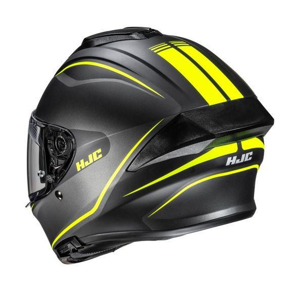 HJC C71 Full-Face Helmet - QUEZ - Gray/YellowRef: HJ1372