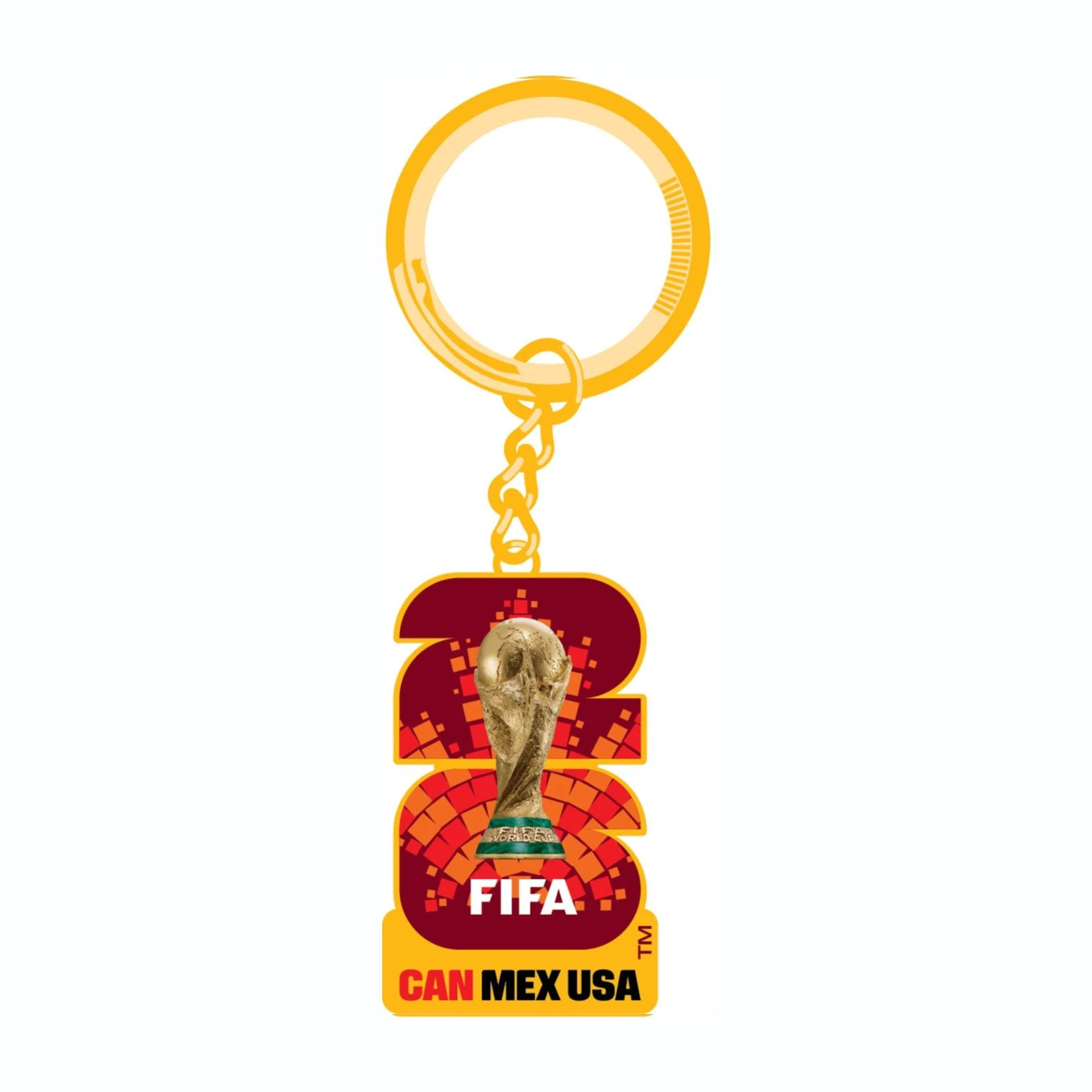 2026 Soccer Fan Collection Host Country Canada Keychain