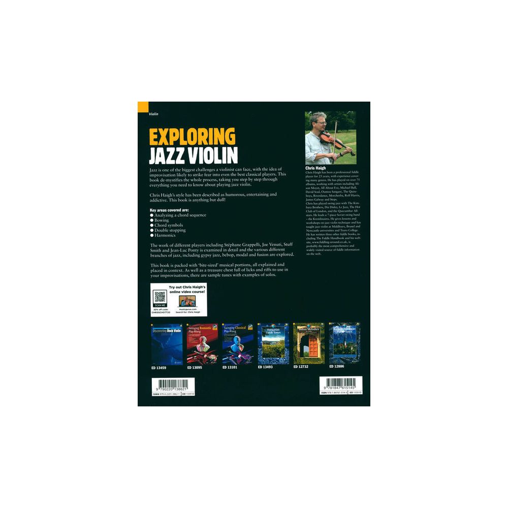 Schott Exploring Jazz Violin – Thomann Ireland