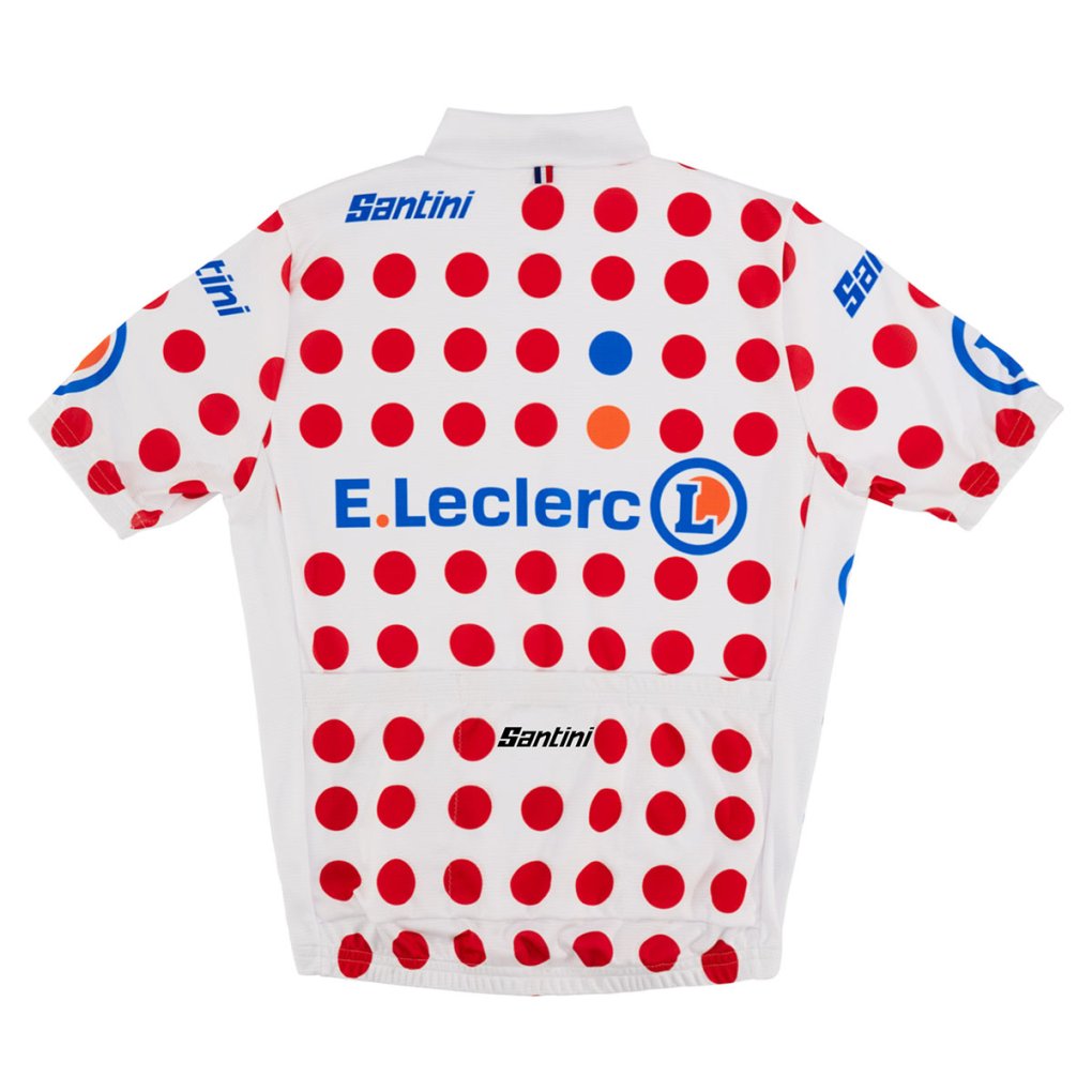 Santini GPM Leader Jersey Kids - Tour de France™ 2025 Collection - TF940B1422TDFKOM - pois PO