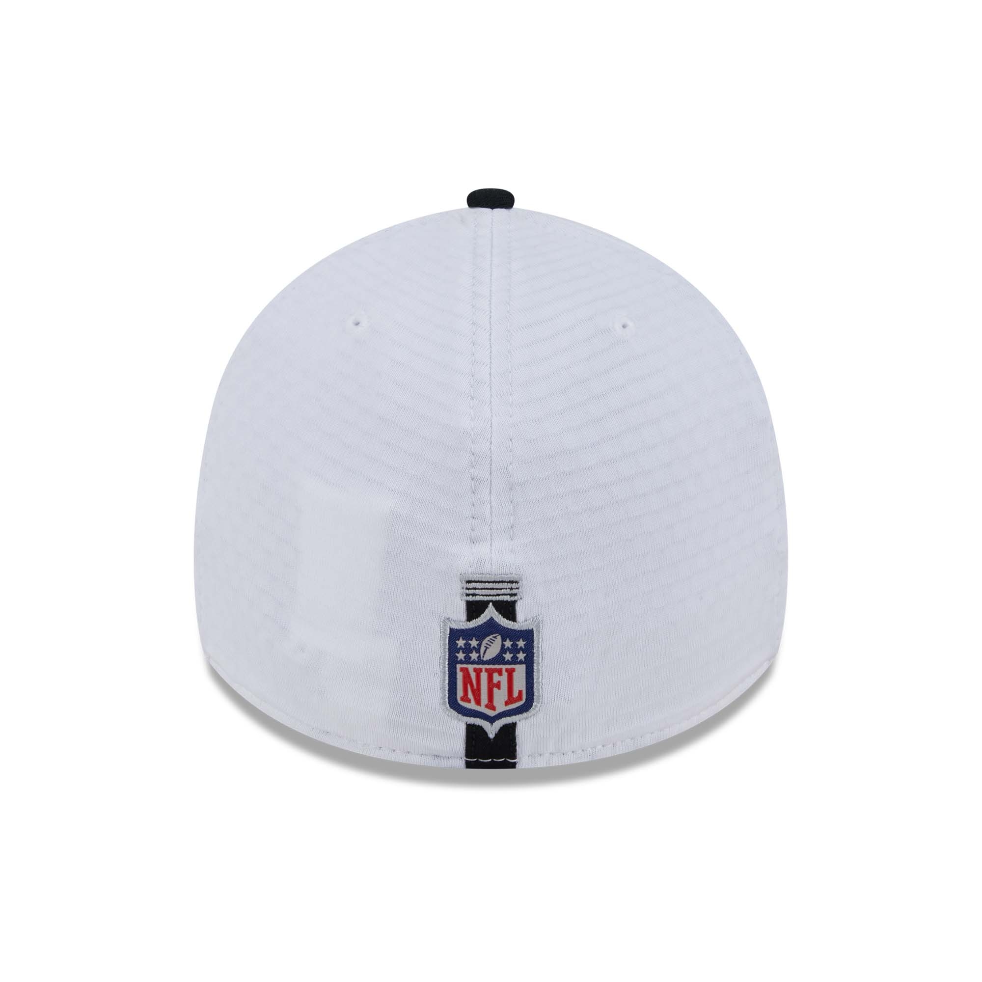 Las Vegas Raiders 2024 NFL Training Camp New Era 39THIRTY Flex Cap White
