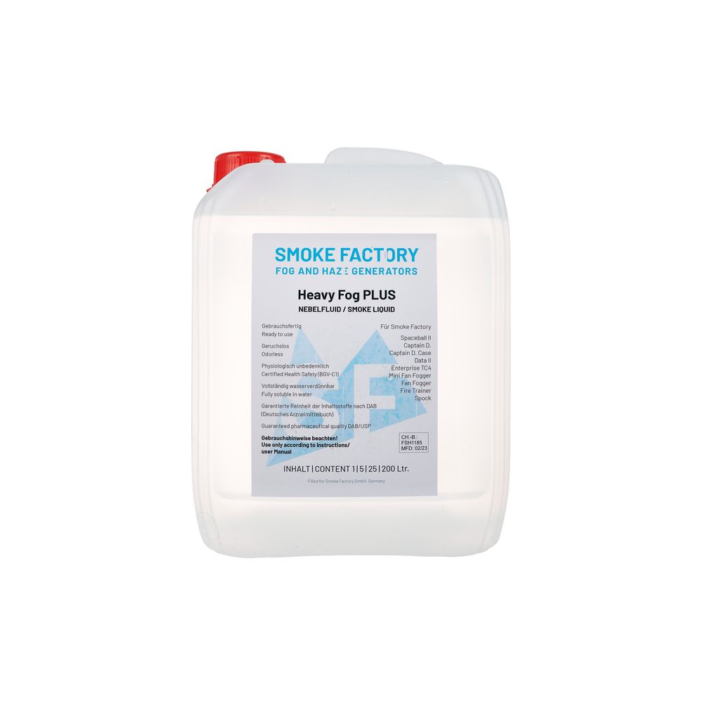 Smoke Factory Heavy Fog PLUS 5L – Thomann Ireland