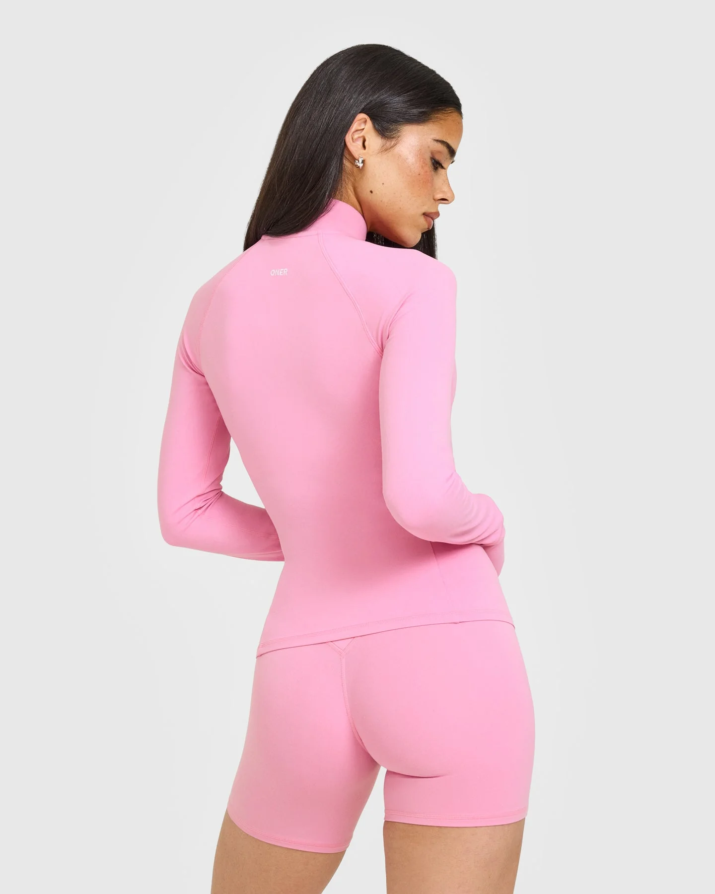SoftMotion™ Jacket with White Logo | Rose Pink