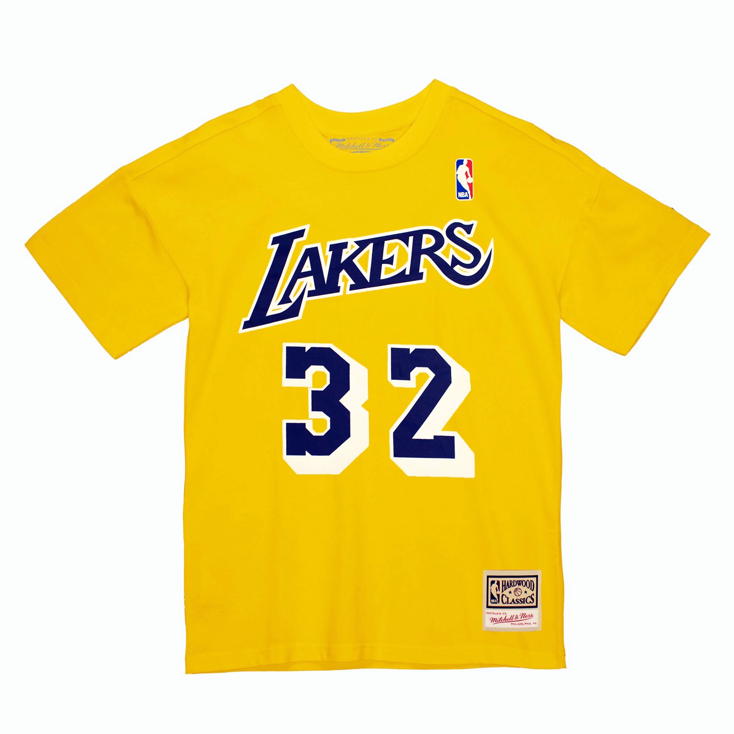 Magic Johnson #32 Los Angeles Lakers Name & Number NBA Tee