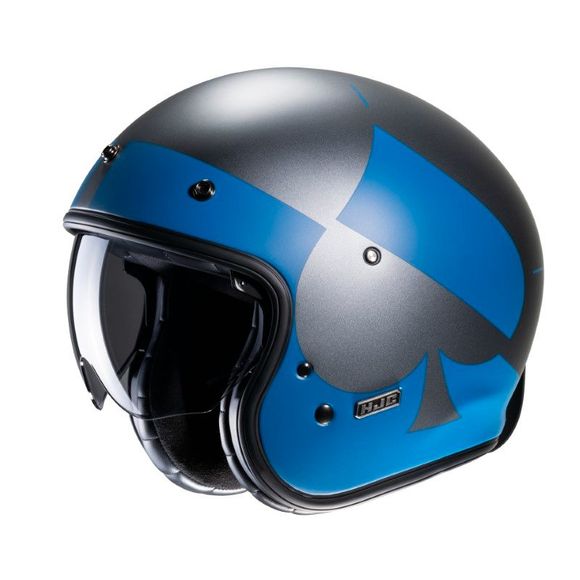 HJC V31 Open-Face Helmet - KUZ - Black / WhiteRef: HJ1047