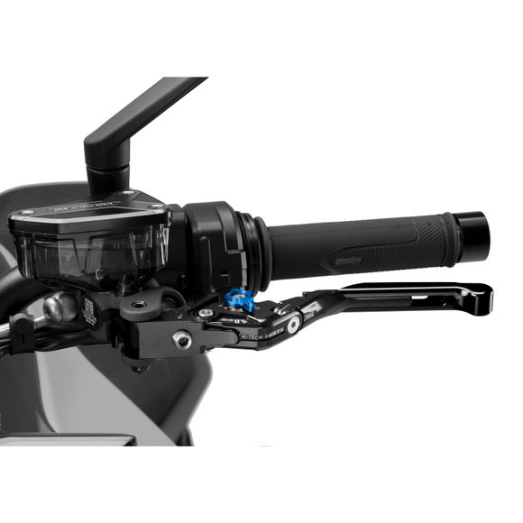 Puig Foldable Extendable Clutch Lever 4.0 Black Universal - BlueRef: PUI0963