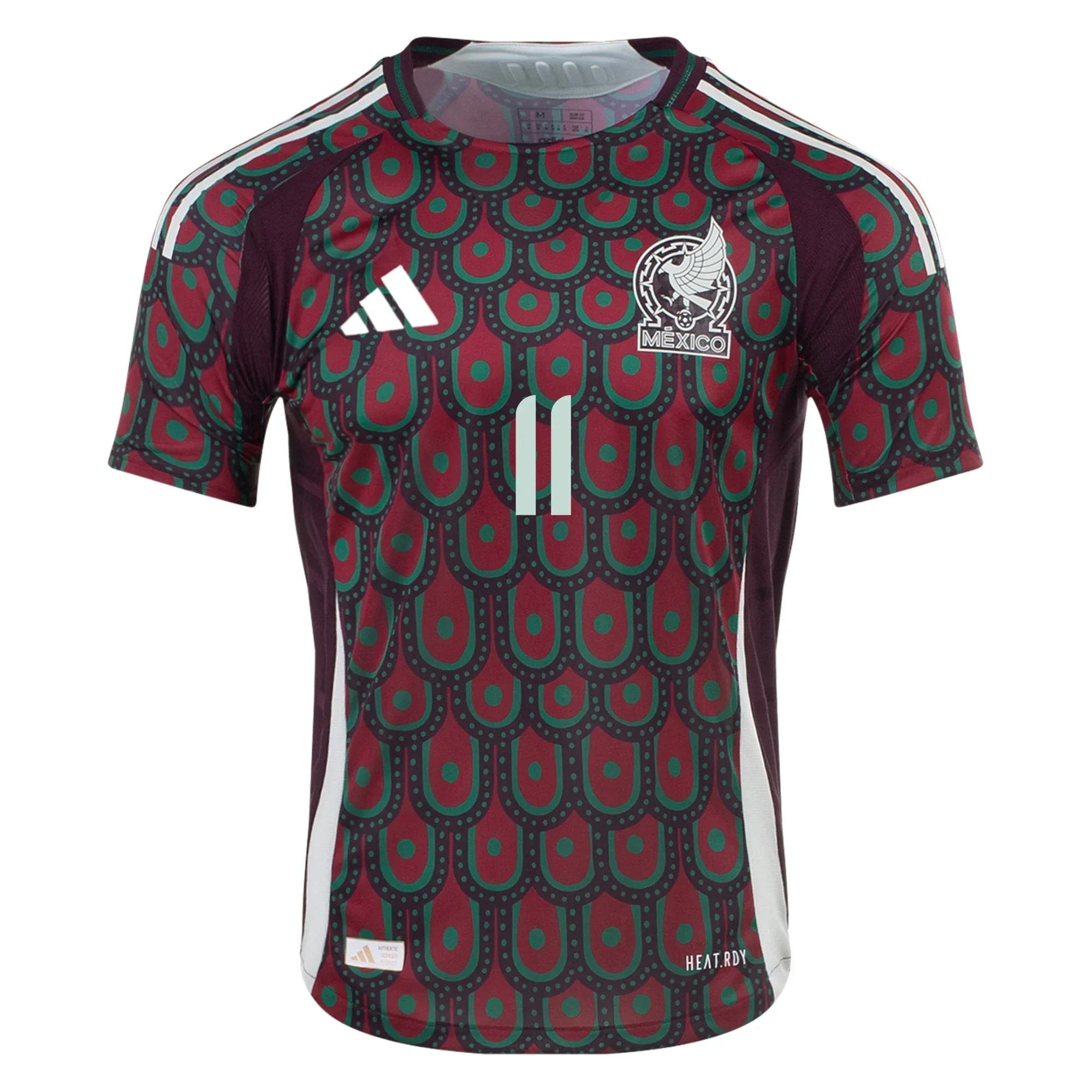 Mexico Authentic Santiago Giménez Home Jersey 24/25 (Multicolor)