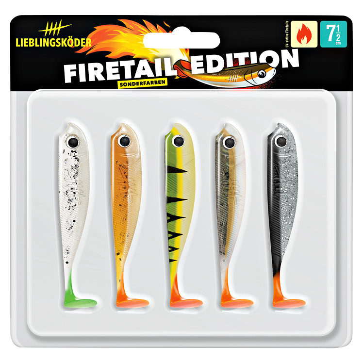 Lieblingsköder Shad Perch Lure 7.5 cm