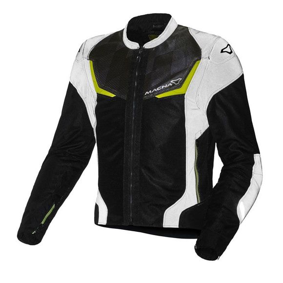 Macna Orcano Night Eye - Black / Yellow Motorcycle JacketRef: MAC0280