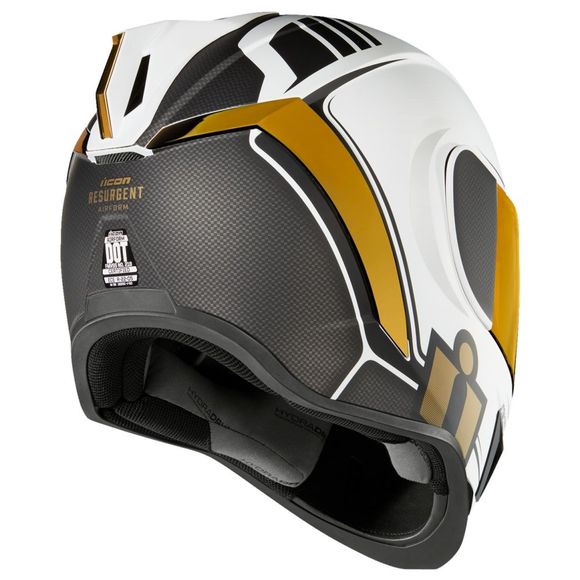 Casque intégral Icon AIRFORM - RESURGENT - BlancRef : IC0820