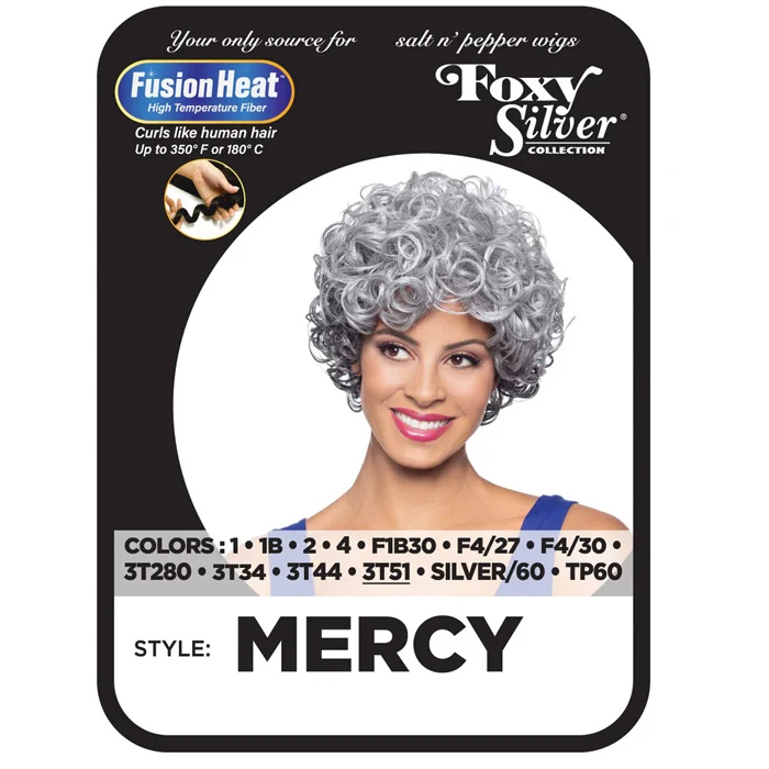 Foxy Silver Full Wig - MERCY