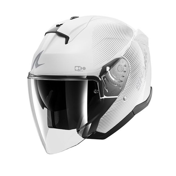 Casque jet Shark SKWAL JET SP LYNE - Blanc / GrisRef : SH1854-WSS
