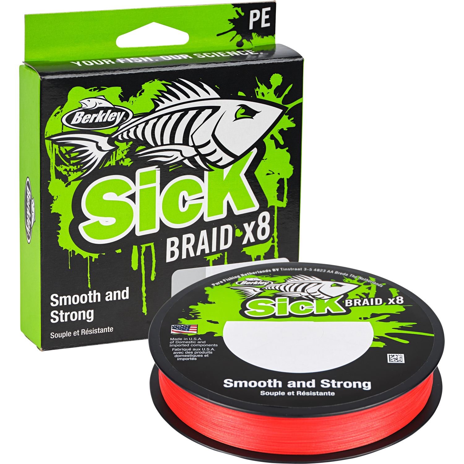 Berkley Fishing line Sick Braid x8 (300 m)